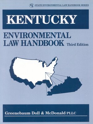 cover image of Kentucky Environmental Law Handbook